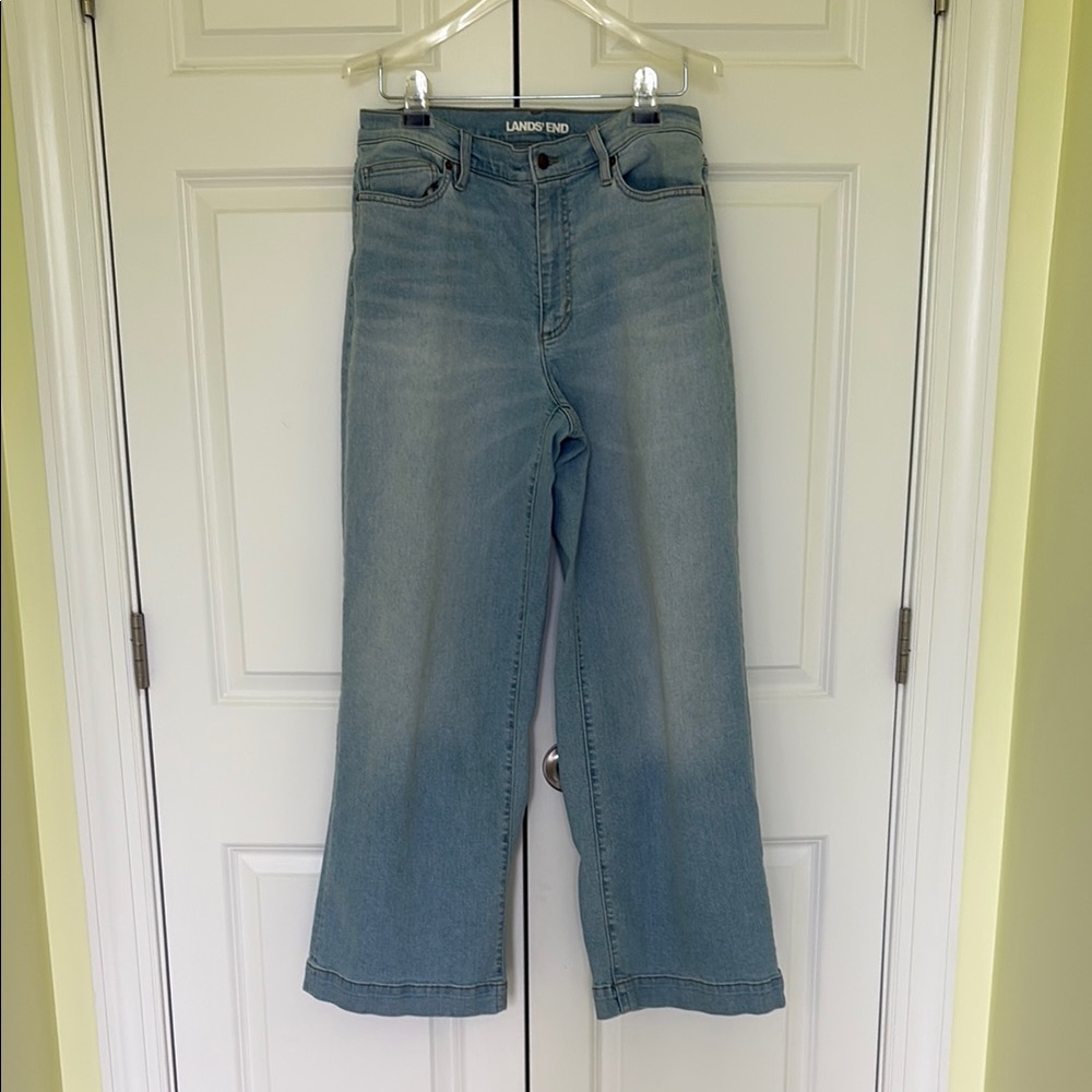 Lands' End Women's Blue Jeans